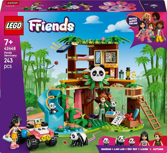 Konstruktor LEGO® Friends Schronisko dla pand – opieka nad zwierzętami
