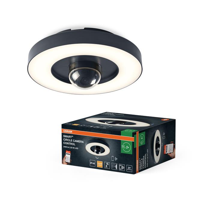 LAMPA ZEWNĘTRZNA LED WIFI Z KAMERĄ 22W IP44