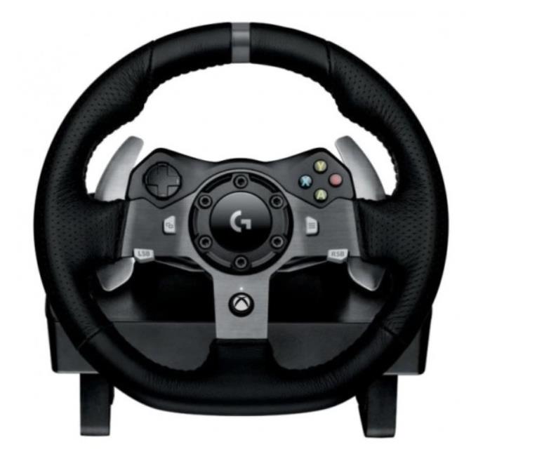 Gaming steering wheel Logitech G920 + headset ASTRO A10, white