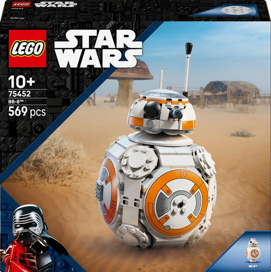 LEGO® Star Wars™ BB-8 75452 Droid Building Kit, 569 pcs