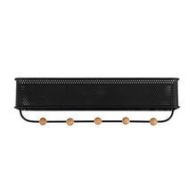 Clothes hanger Domax, 32 cm x 9 cm, black