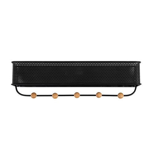 Clothes hanger Domax, 32 cm x 9 cm, black