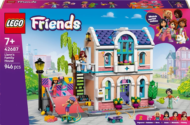 Konstruktorius LEGO® Friends šeimos namas 42687, 946 vnt.