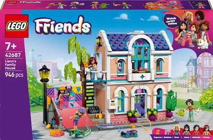 Konstruktorius LEGO® Friends šeimos namas 42687, 946 vnt.