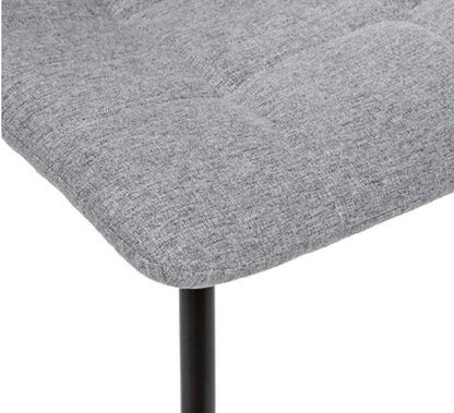 CHAIR DINING SIRAC GREY 45X55X84