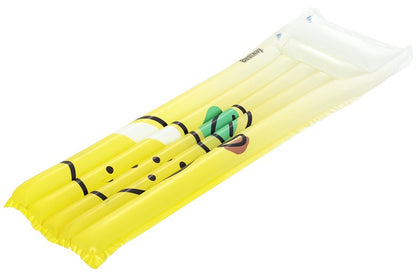 Inflatable Bestway Lemon mattress, yellow, 183 cm x 69 cm