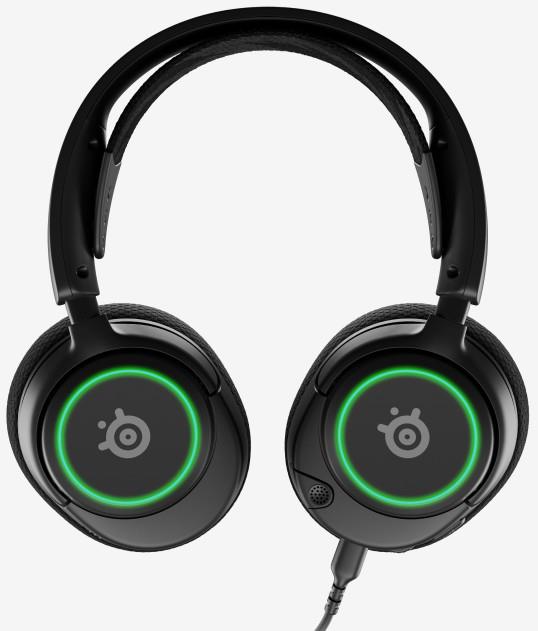 Wired Gaming Headset Steelseries Arctis Nova 3, black