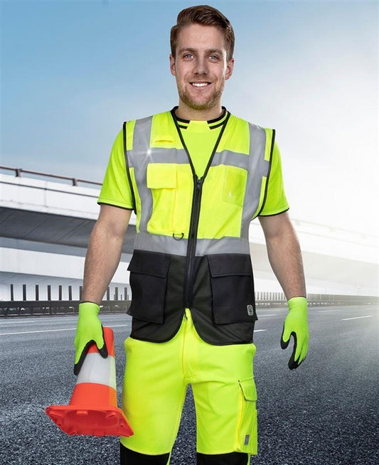 Kamizelka Hi-viz Signal, żółta, L