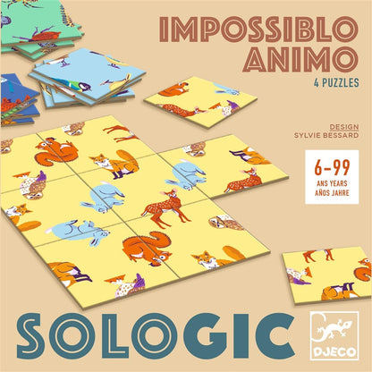 Board game Djeco Sologic Animo DJ00808