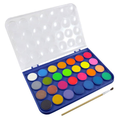 Dažai akvarelė Colorino Water Colours, įvairių spalvų