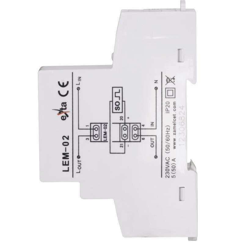 LICZNIK ENERGII ELEKTRYCZNEJ CYFROWY 1F LEM-02