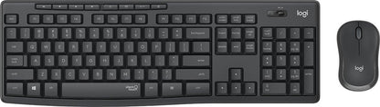 Klaviatūra Logitech MK295 Silent Combo EN, juoda, belaidė