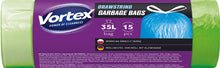 Vortex Bin Liners, 35 l, 15 pcs.