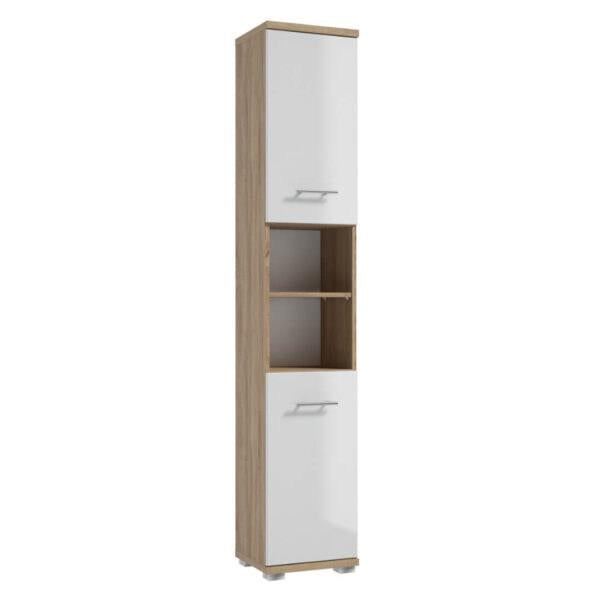 UTILITY CABINET BARI B35 WHITE/WOOD