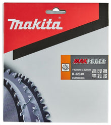 SAW BLADE WOOD CUTTING 190X30X40T B-32340