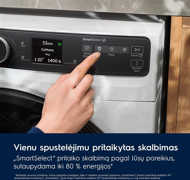 Skalbimo mašina Electrolux EW8FG5602CDE, 11 kg, juoda sp.