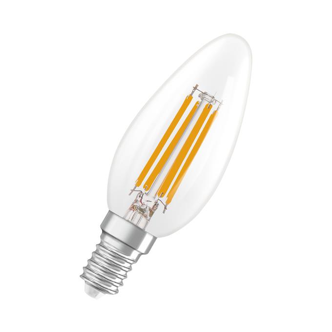 LEMP LED FIL B35 3.4W E14 827 470LMDIM