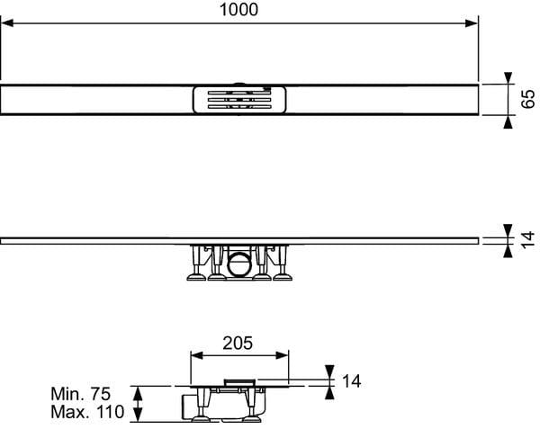 LATAKAS DUŠO TECE LINEO 1 M 15301100
