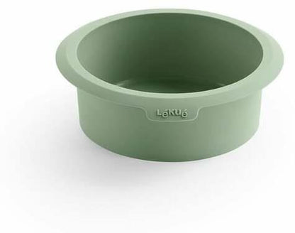 Silicone insert for hot air fryer, green, 15 cm