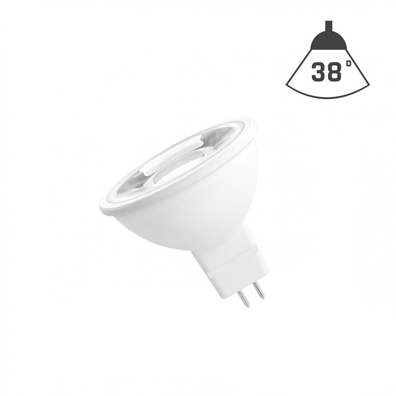 LED BULB GU5.3MR16 6W12V 3000K 450LM38°
