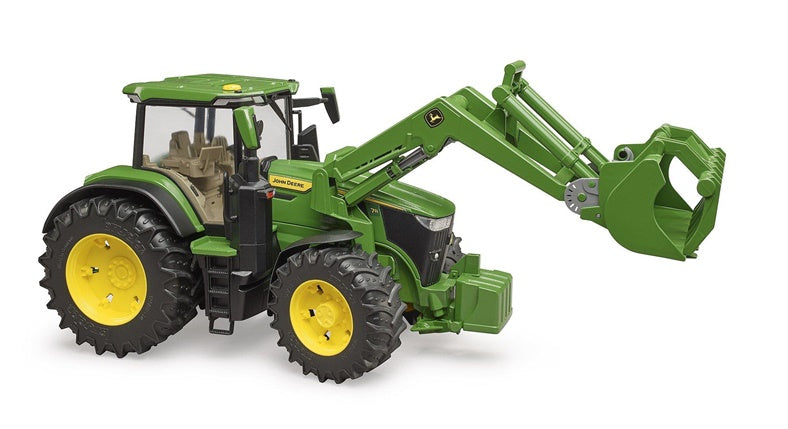 Žaislinis traktorius Bruder John Deere 7R 350 03151, žalia