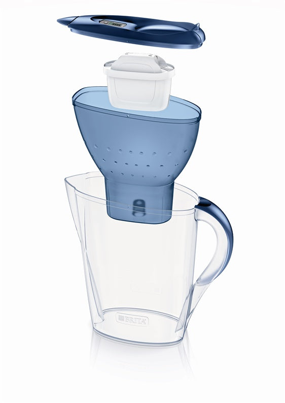 Кувшин для фильтрации воды Brita MARELLA, 2.4 л, синий
