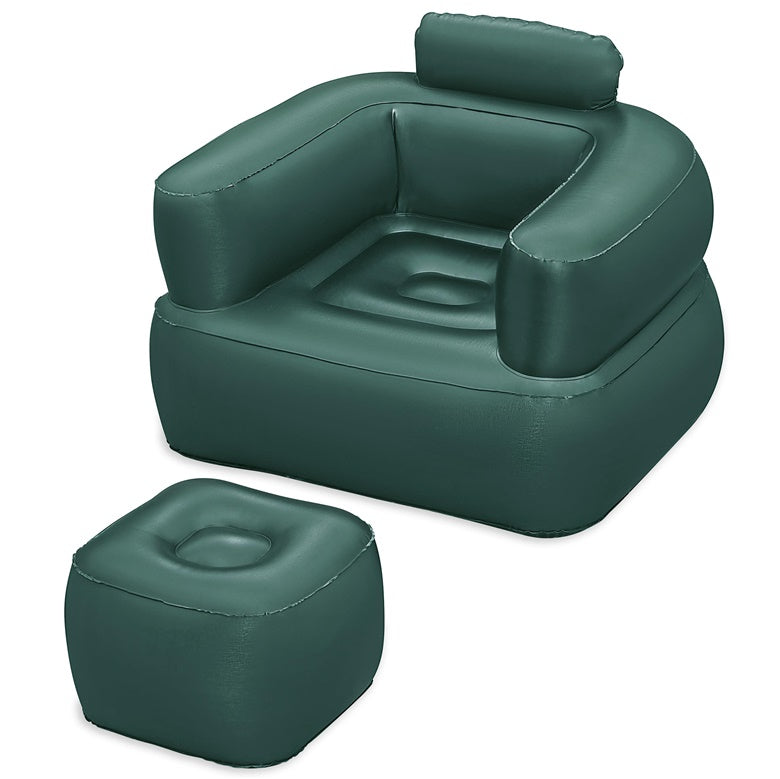 Inflatable Lounger Bestway Comfi Cube, 107 cm x 99 cm
