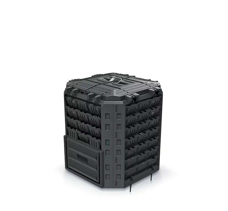 Kompostownik Prosperplast, 715 cm x 715 cm x 766 cm