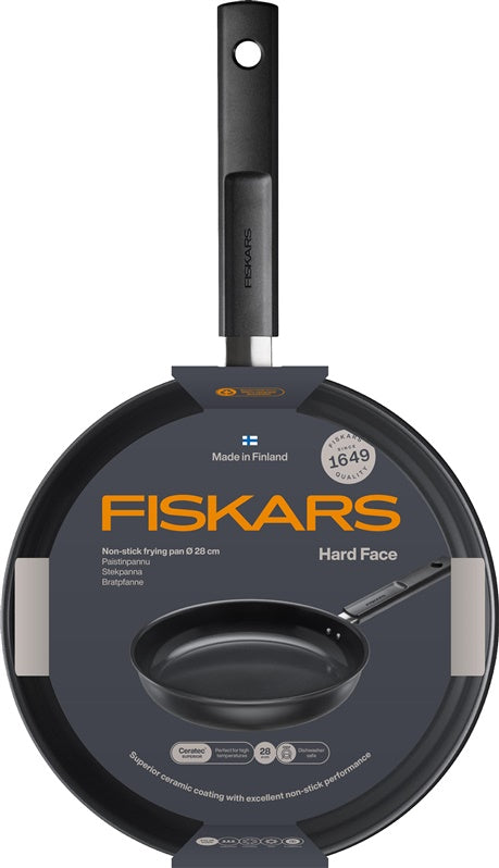 Fiskars Hard Face Frying Pan 1075520, 28 cm, aluminum