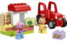 Konstruktorius LEGO DUPLO Traktorius ir kioskas 10468, 18vnt
