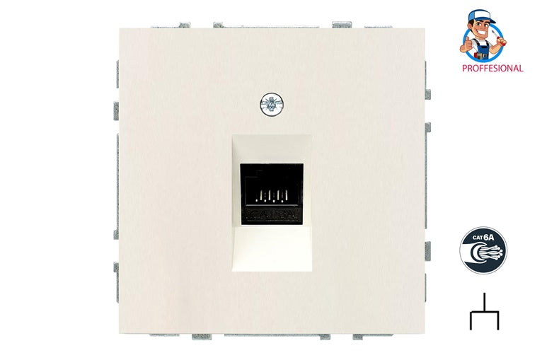 Computer socket LIREGUS MODERN, sand color