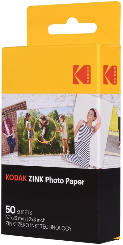 Kodak Zink Instant Photo Paper, 50 sheets