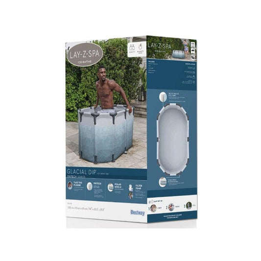 Bestway 6002N Frame Pool for Ice, Grey, 431 L