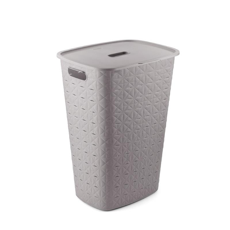 Laundry basket Curver Softex, 56 l, grey, 42 cm x 31.6 cm