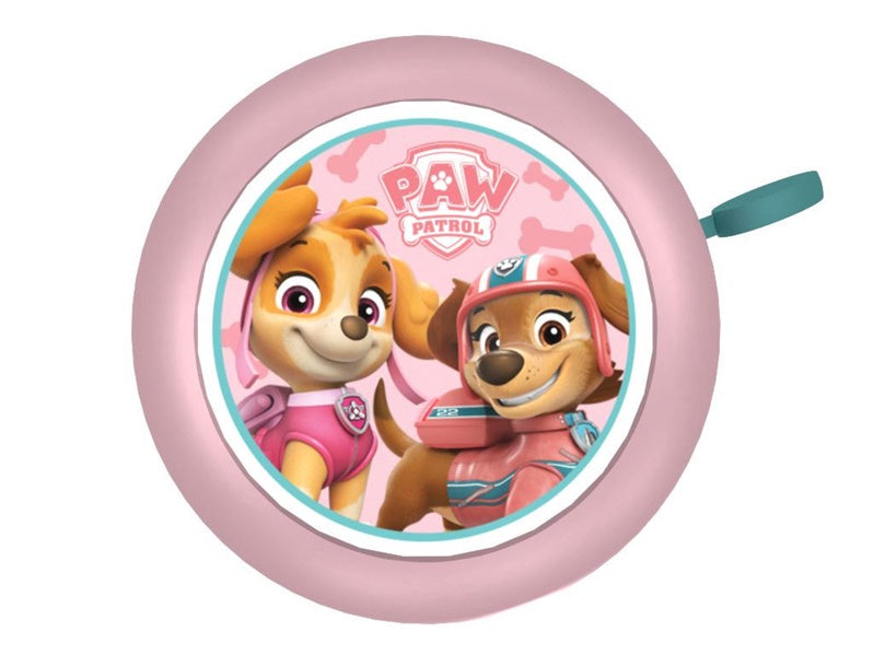 Paw Patrol bell, plastic/metal, pink