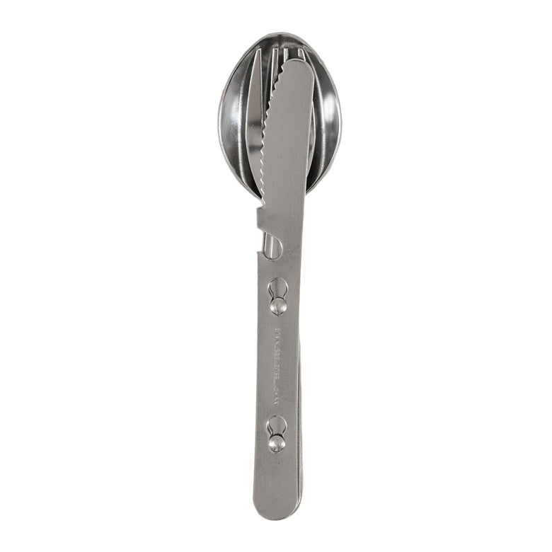 Stainless steel travel cutlery set 80mm
