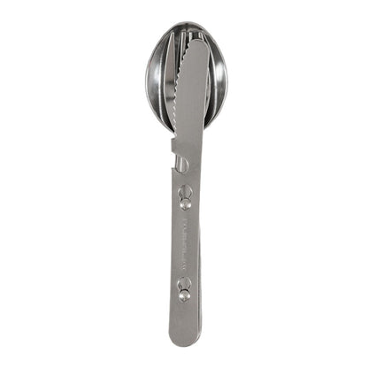 Stainless steel travel cutlery set 80mm