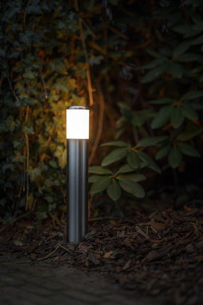 Lampa Ludeco STEN PL1013, 1W, LED, IP44, srebrna