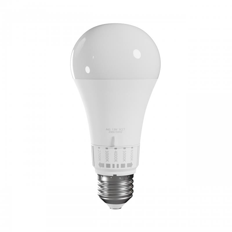 Żarówka Spectrum LED, A65, E27, 13W, 1500LM, 2700-6500K, 5CCT