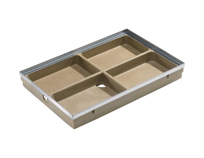 ACO 00399 Galvanised Steel Edging, 75x50 cm