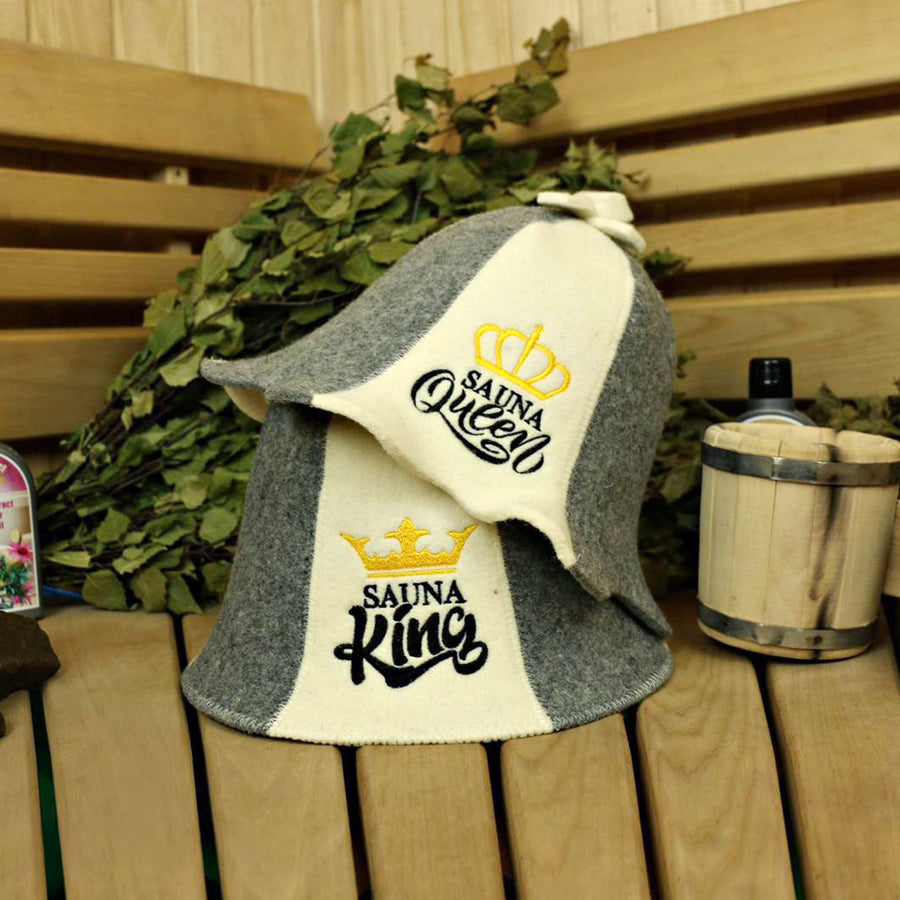 100% Wool Sauna Hat - Sauna King | Premium Sauna Accessory