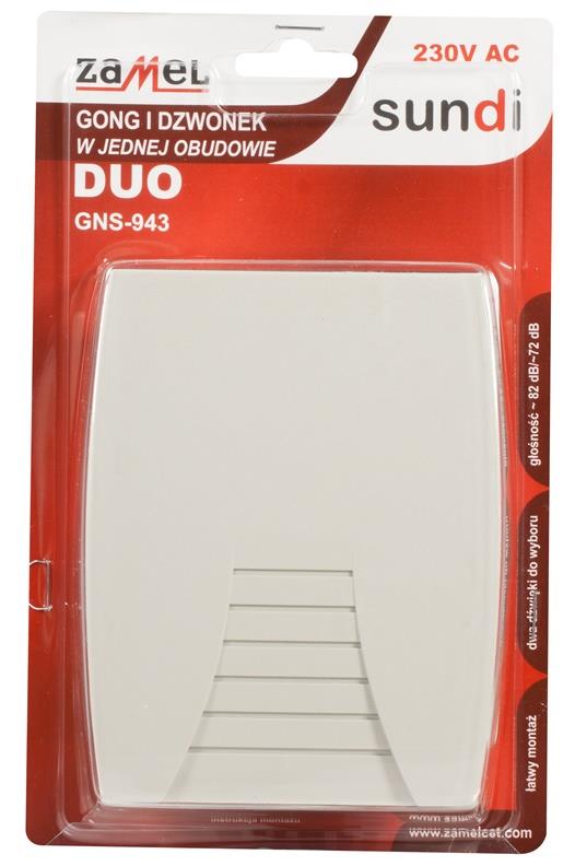 Door Chime ZAMEL GNS-943