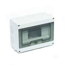 Modulinis skydas Technova, virštinkinis, IP65, 8 mod., balta