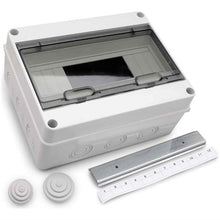 Modular board Technova, surface mounted, IP65, 12 modules, white