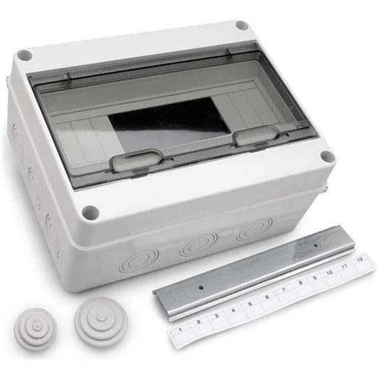 Modulinis skydas Technova, virštinkinis, IP65, 12 mod.,balta