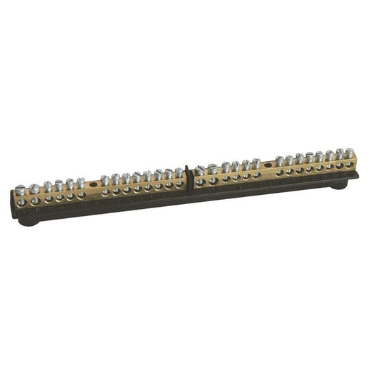 Terminal block Technova N+PE 1006.12, 2x16+12x10 mm², 20 pcs.