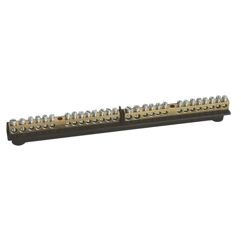 Złączka do puszek połączeniowych Technova N+PE 1006.12, 2x16+12x10 mm², 20 szt.