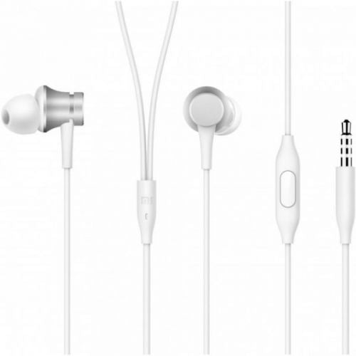 Xiaomi Mi į ausis įdedamos ausinės Basic ZBW4355TY, matinė sidabrinė spalva