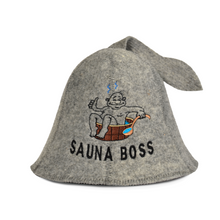 100% Wool Sauna Hat - Sauna Boss | Premium Sauna Accessory