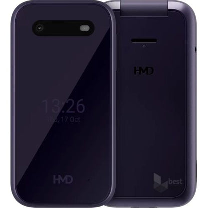 HMD (Nokia) 2660 Flip 4G dviejų SIM, violetinė spalva